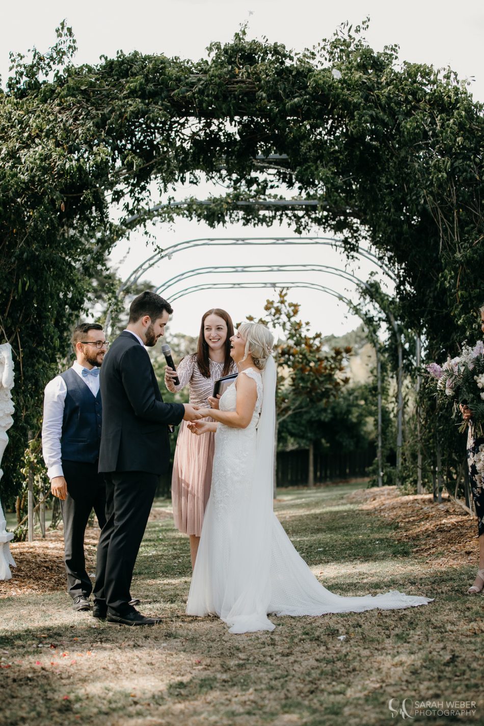 Garden Wedding Ceremony Auckland