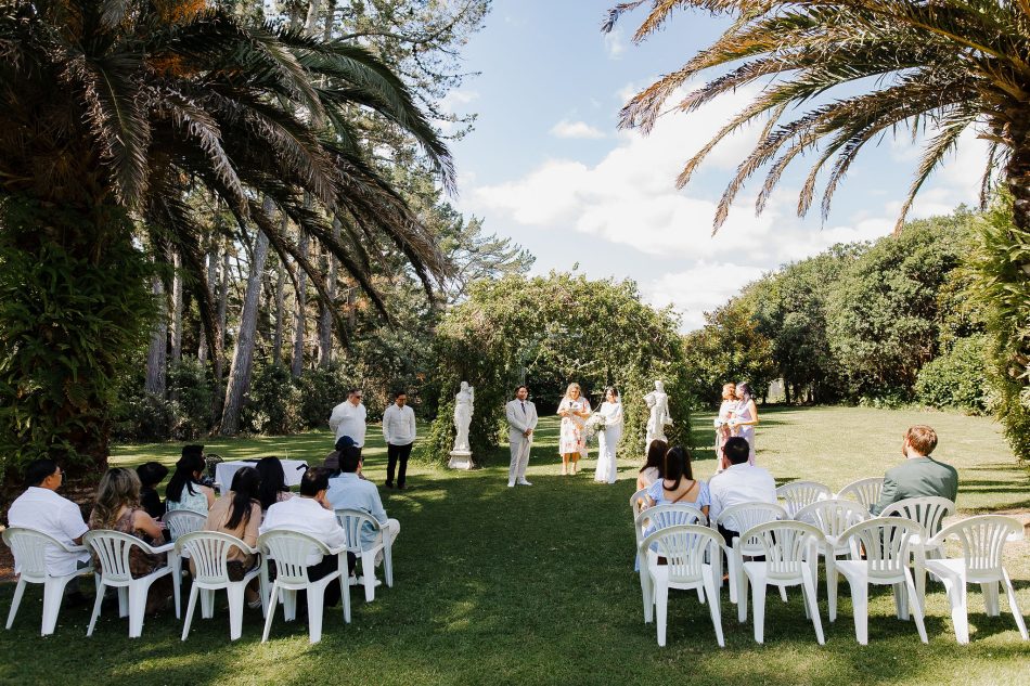 Garden Wedding Ceremony Auckland